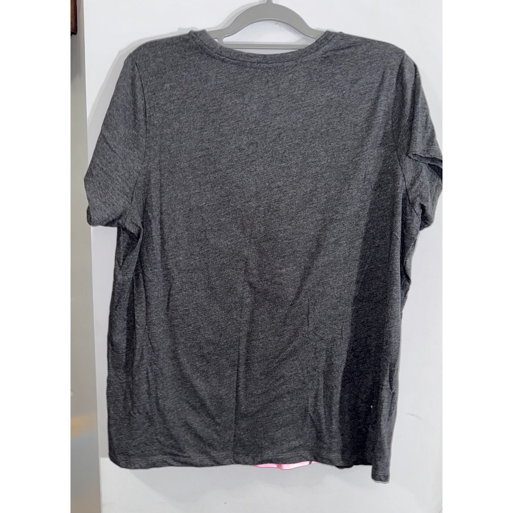 Nintendo‎ Super Mario large print Princess Peach dark gray tshirt size XL - Picture 2 of 4